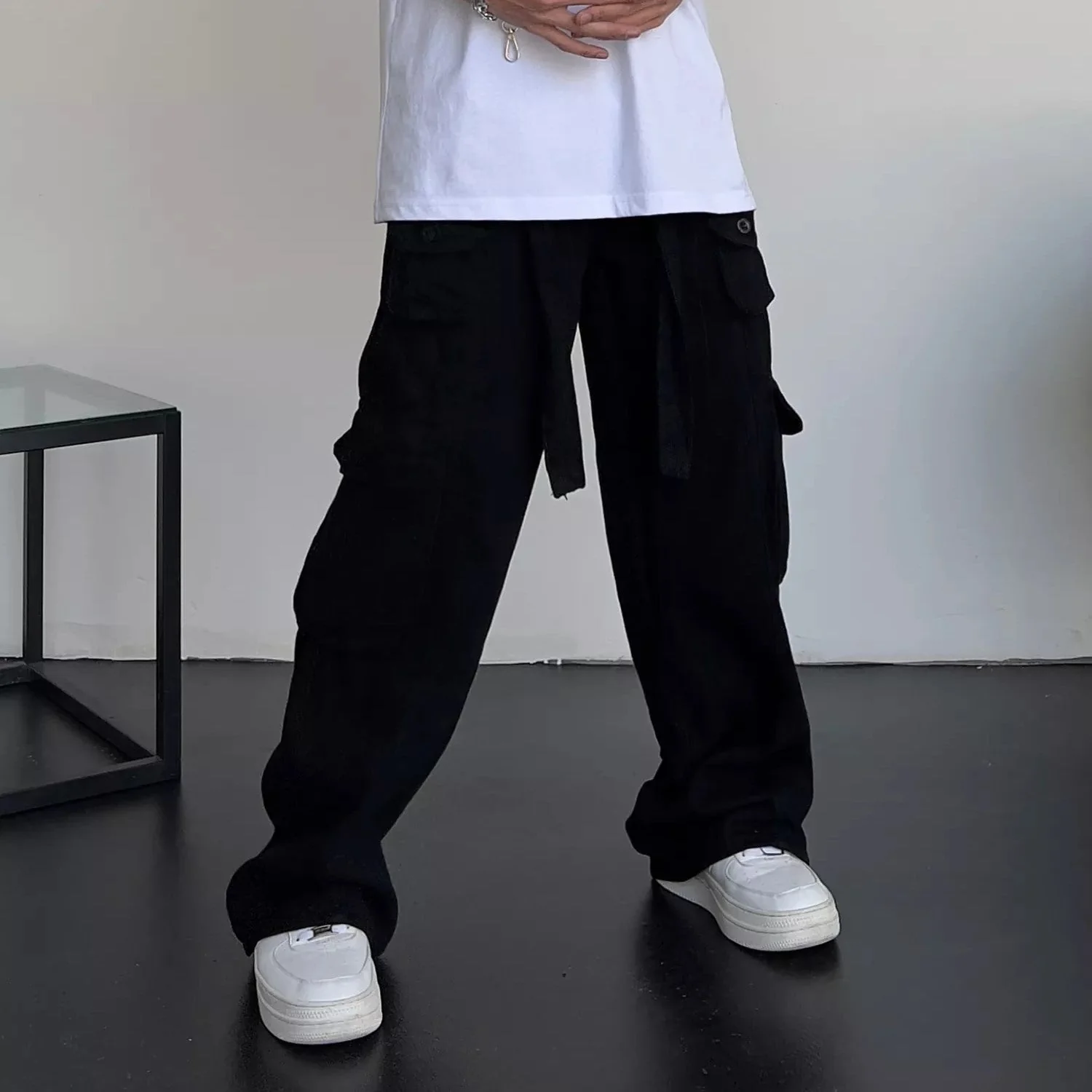 Jordy® | Straight Cargo Baggy Pants - Image 3