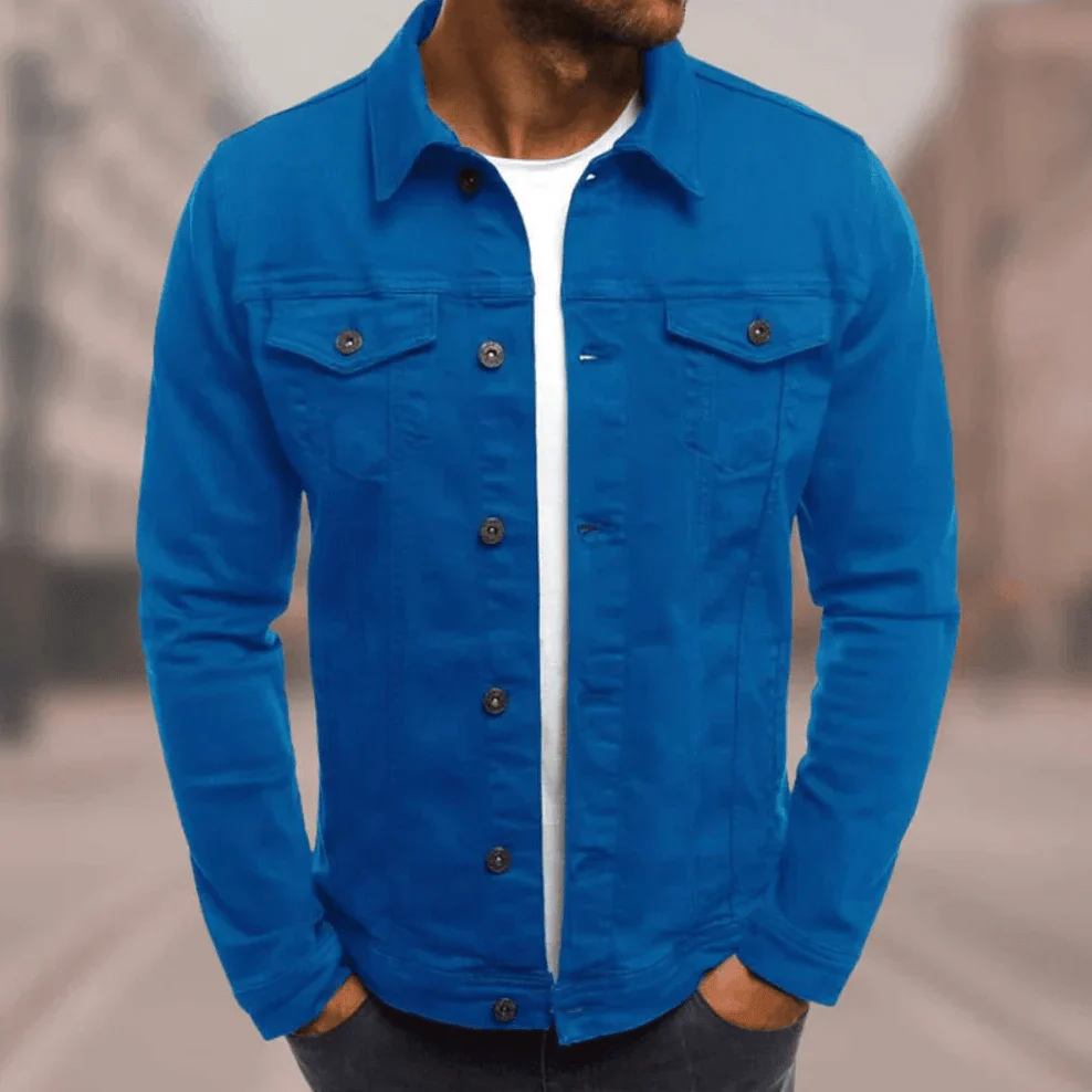 Jorel® | Casual Denim Jacket For Men - Image 4