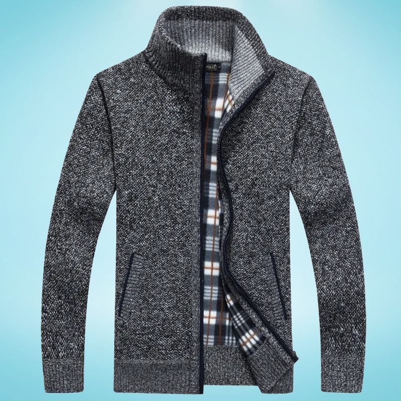Jorge® | Faux Fleece Zip Up Sweater - Image 3