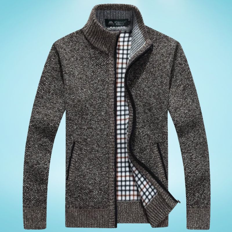 Jorge® | Faux Fleece Zip Up Sweater - Image 4