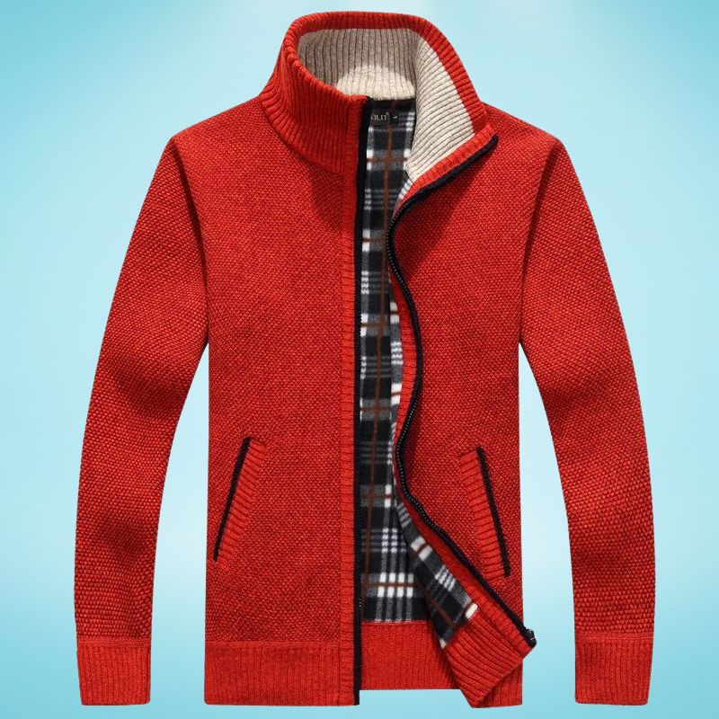 Jorge® | Faux Fleece Zip Up Sweater - Image 5