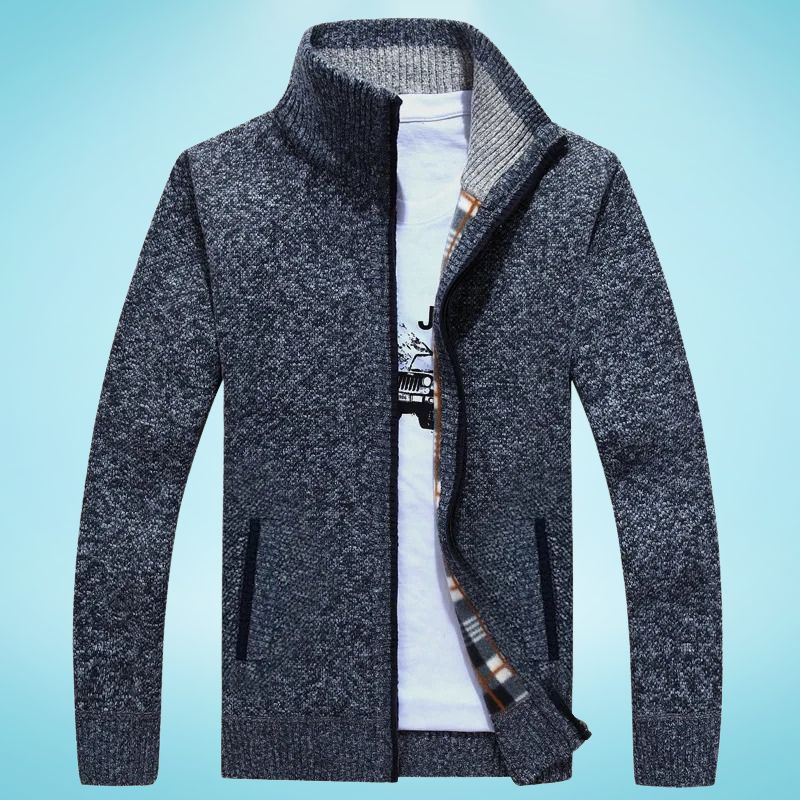 Jorge® | Faux Fleece Zip Up Sweater - Image 6