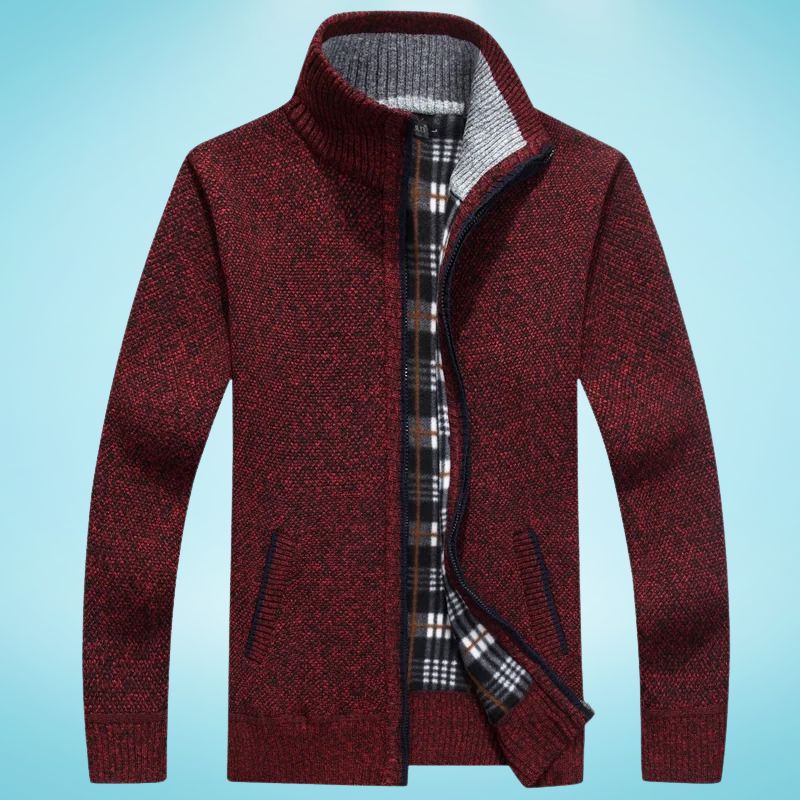 Jorge® | Faux Fleece Zip Up Sweater - Image 8