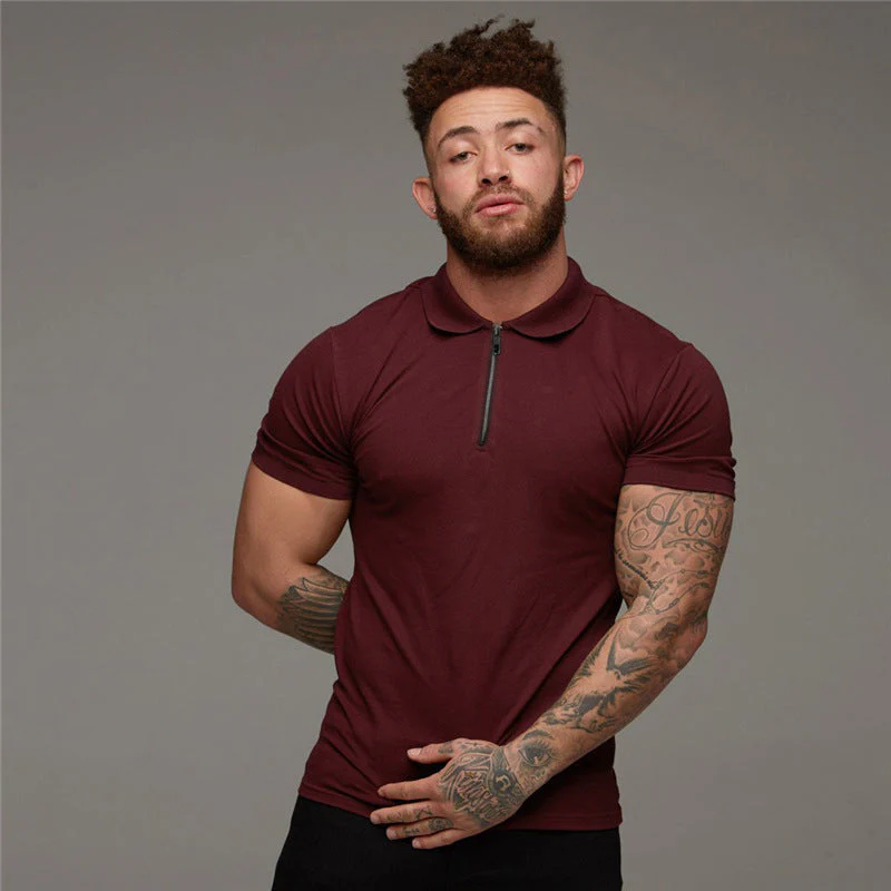 Jorge® | Men'S Zip-Up Polo Shirt - Image 10