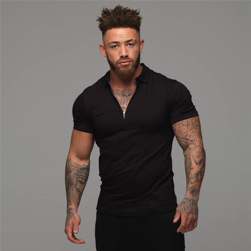Jorge® | Men'S Zip-Up Polo Shirt - Image 11