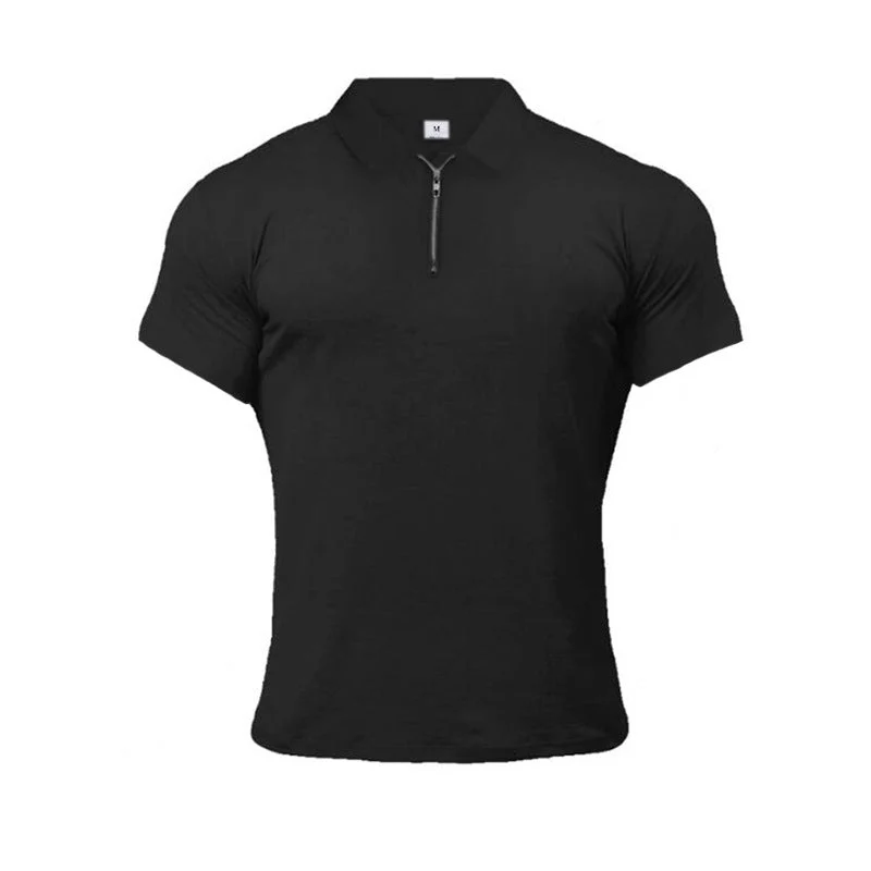 Jorge® | Men'S Zip-Up Polo Shirt - Image 2