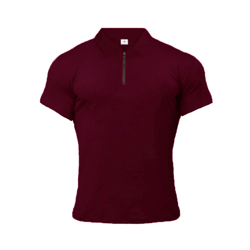 Jorge® | Men'S Zip-Up Polo Shirt - Image 3