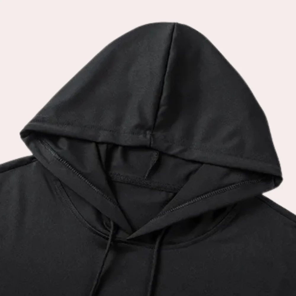 José® | Solid Color Hooded T-Shirt For Men - Image 6
