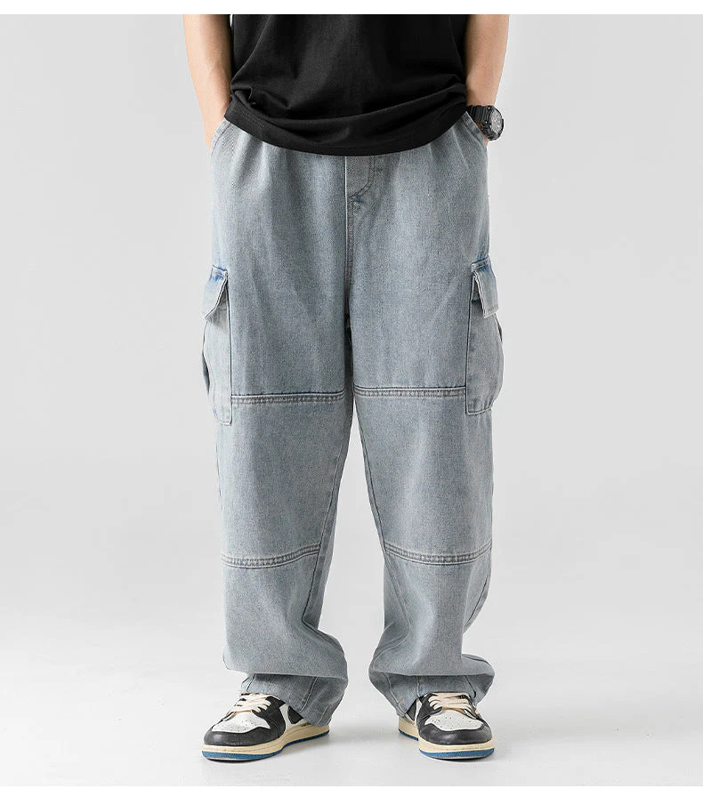 Jose® | Straight Cargo Wide Jeans - Image 7