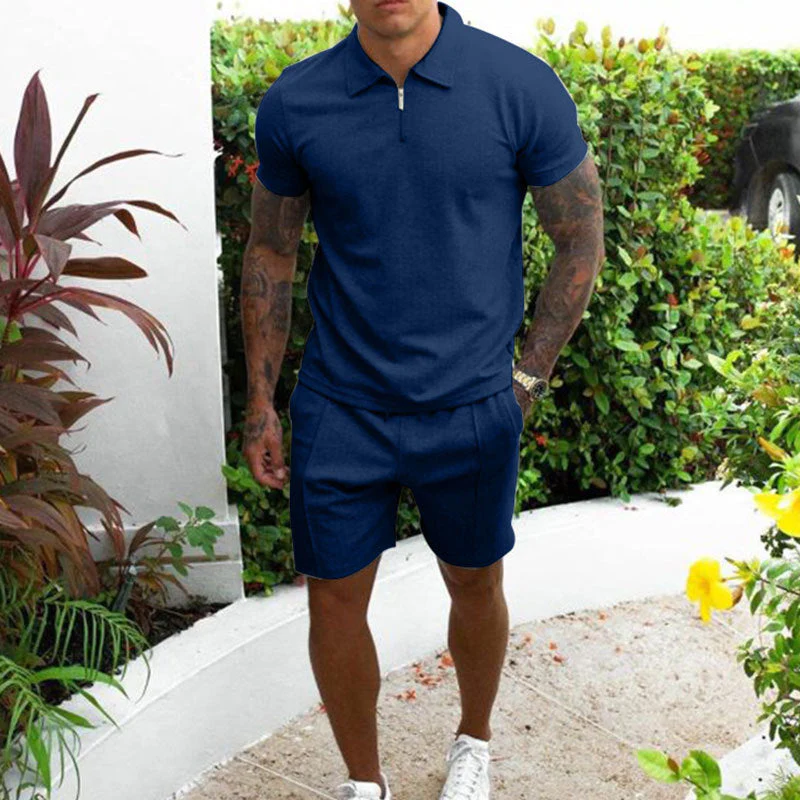 Jose® | Summer Two-Piece Sporty Short-Sleeved Suit For Men - Image 10