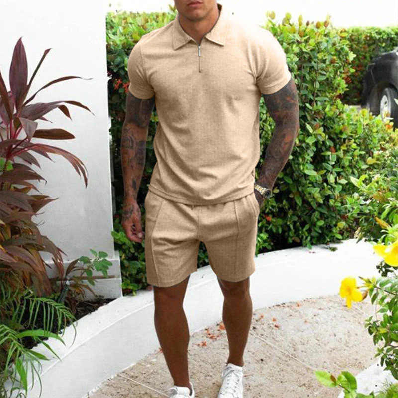 Jose® | Summer Two-Piece Sporty Short-Sleeved Suit For Men - Image 8