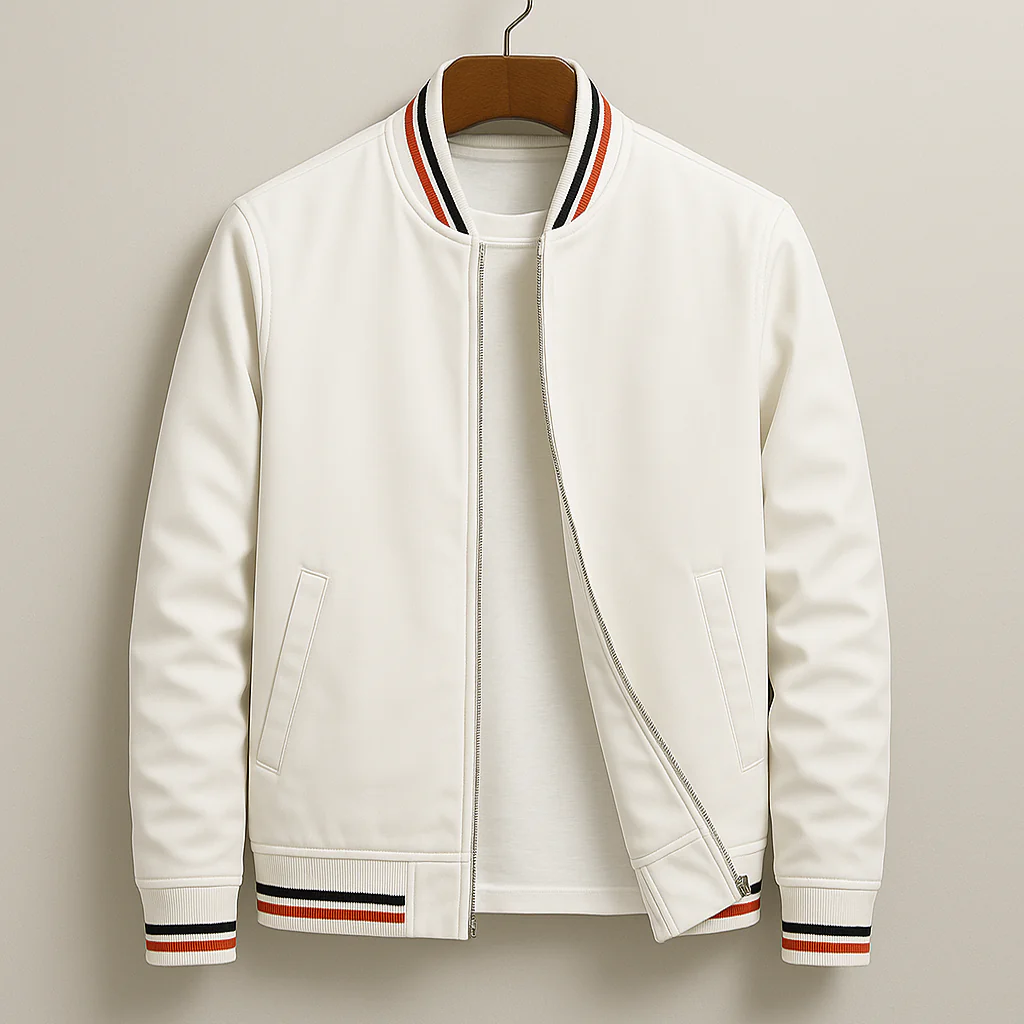 Jose | SUMMER BOMBER JACKET WITH STRIPES - Image 2