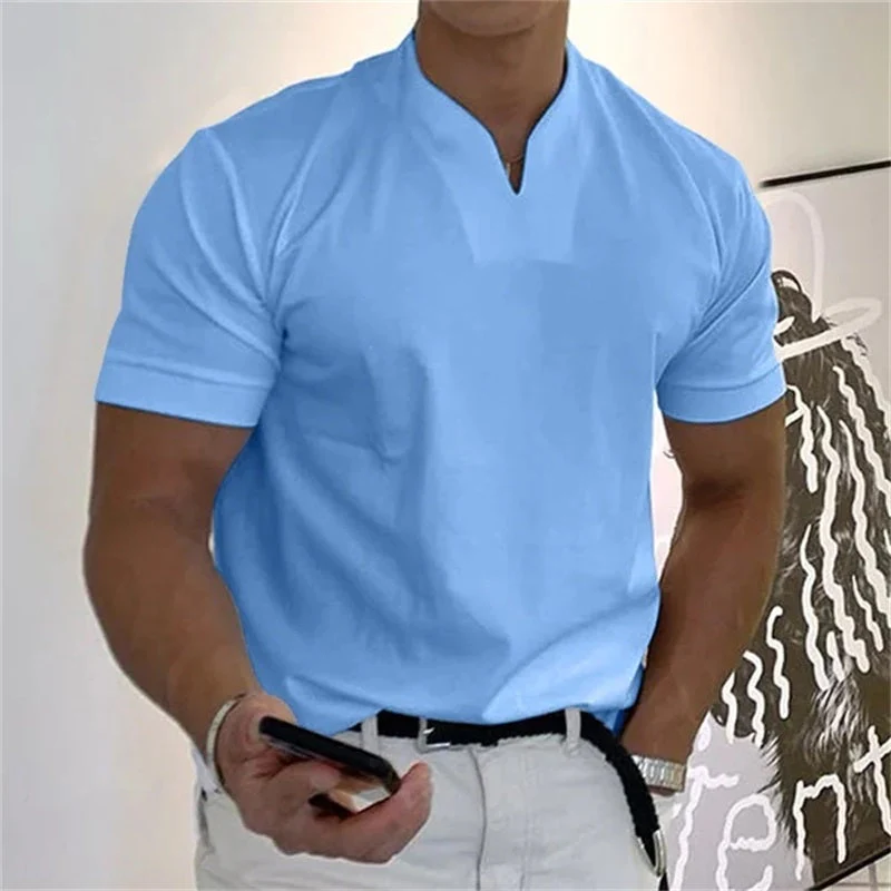 Joseph® | Men's Business Fitness Shirt With Short Sleeves - Image 7