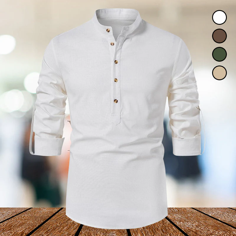 Joseph® | Men'S Solid Color Casual Button Down Shirt - Image 8