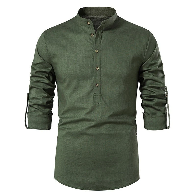 Joseph® | Men'S Solid Color Casual Button Down Shirt - Image 9