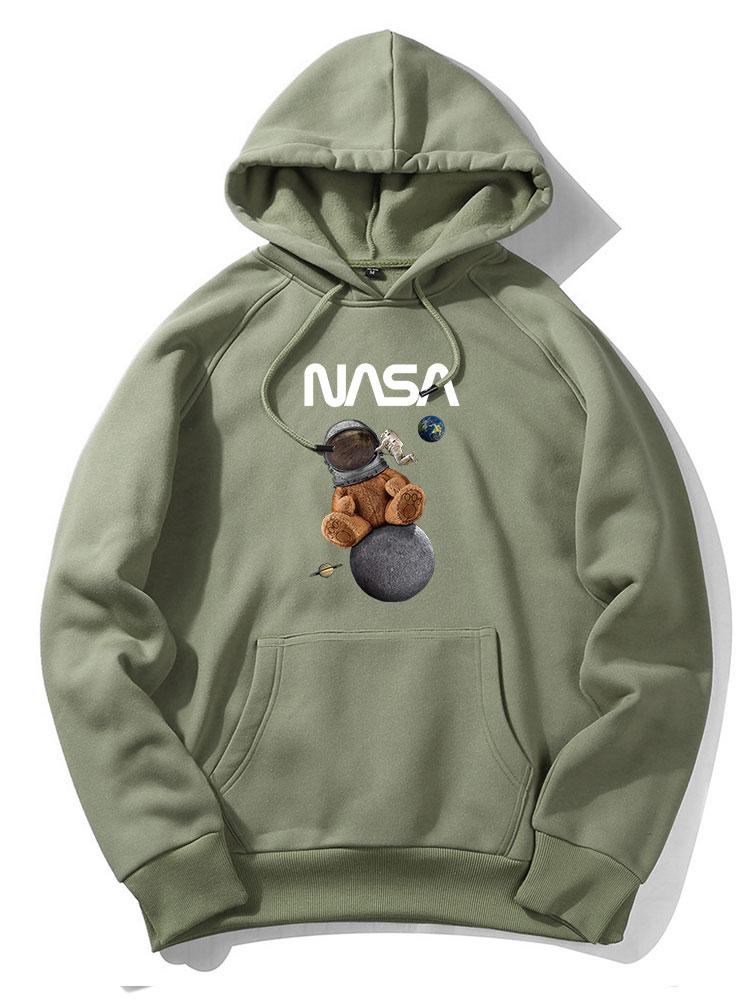 Joseph | NASA Space Bear Print Hoodie - Image 2