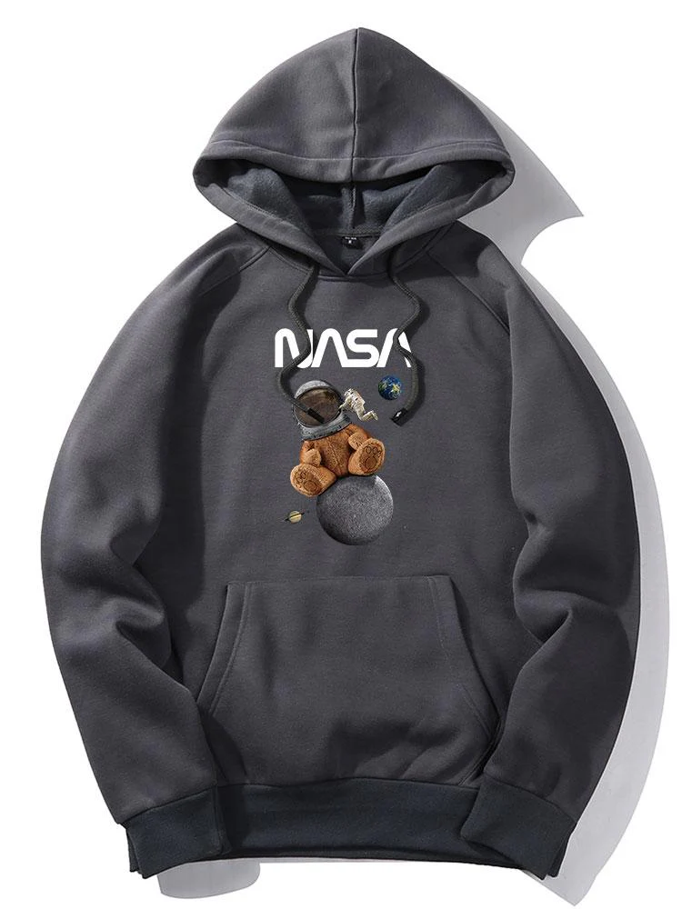 Joseph | NASA Space Bear Print Hoodie - Image 3