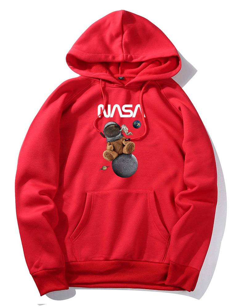 Joseph | NASA Space Bear Print Hoodie - Image 5