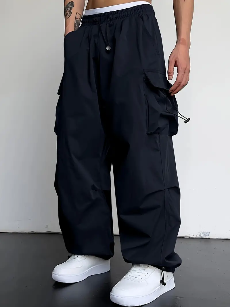 Joshua® | Casual Cargo Baggy Pants - Image 4