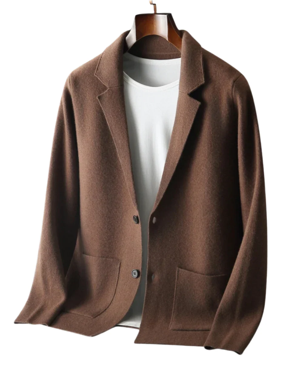 Joshua | Bacchus Cashmere Button Cardigan - Image 2