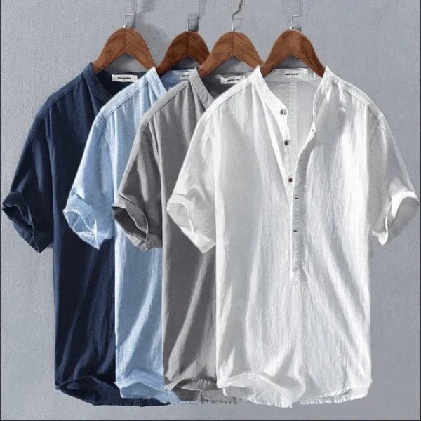 Joshua | Linen Summer Shirt - Image 3