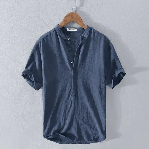 Joshua | Linen Summer Shirt - Image 4