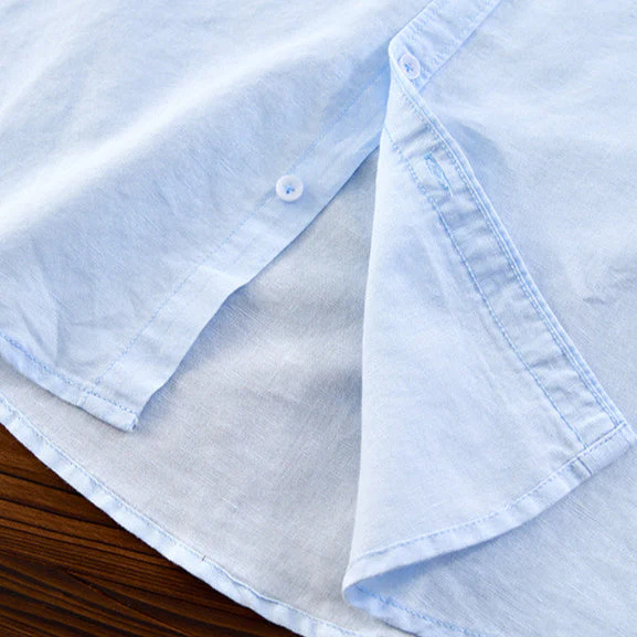 Joshua | Santorini Linen Shirt - Image 5