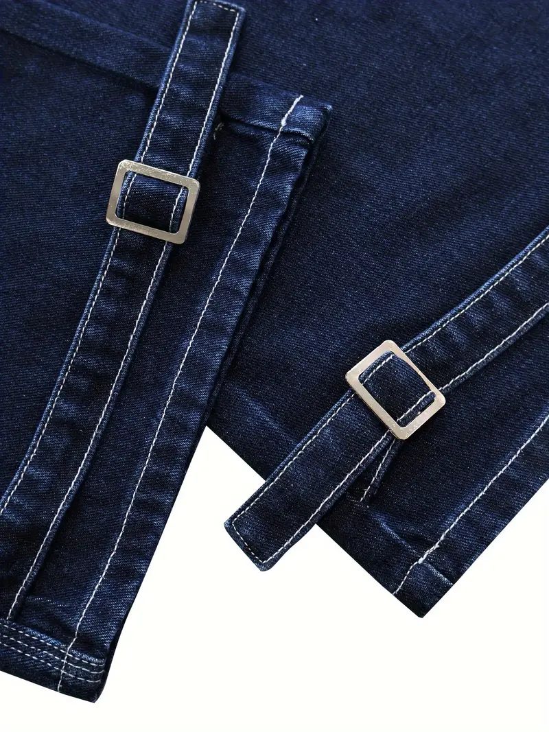 Jovian® | Denim Straight Baggy Pants - Image 2