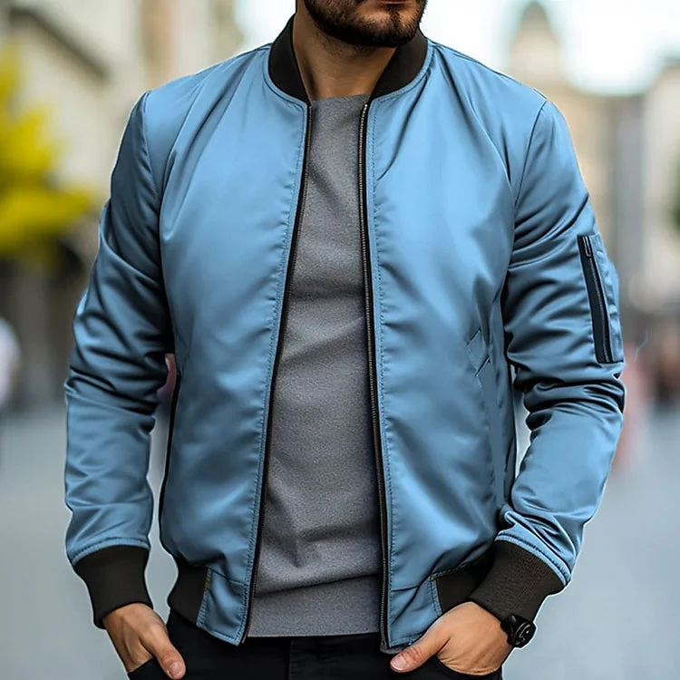 Juan® | Casual Bomber Jacket For Men - Image 7