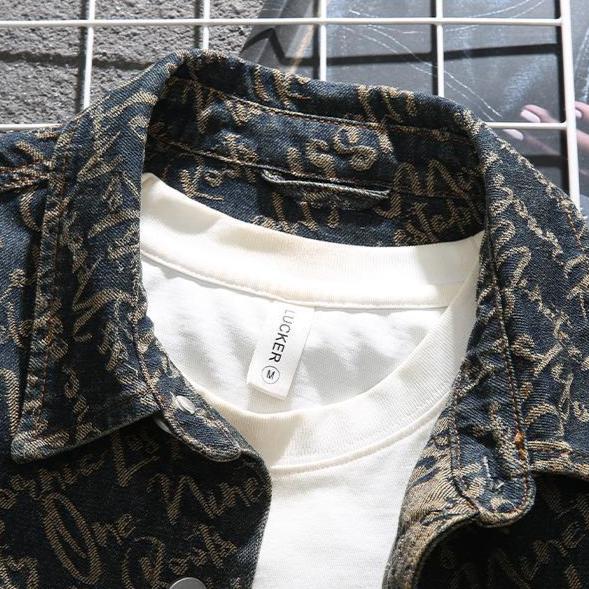 Juan® | Denim Jacket With Letters - Image 5