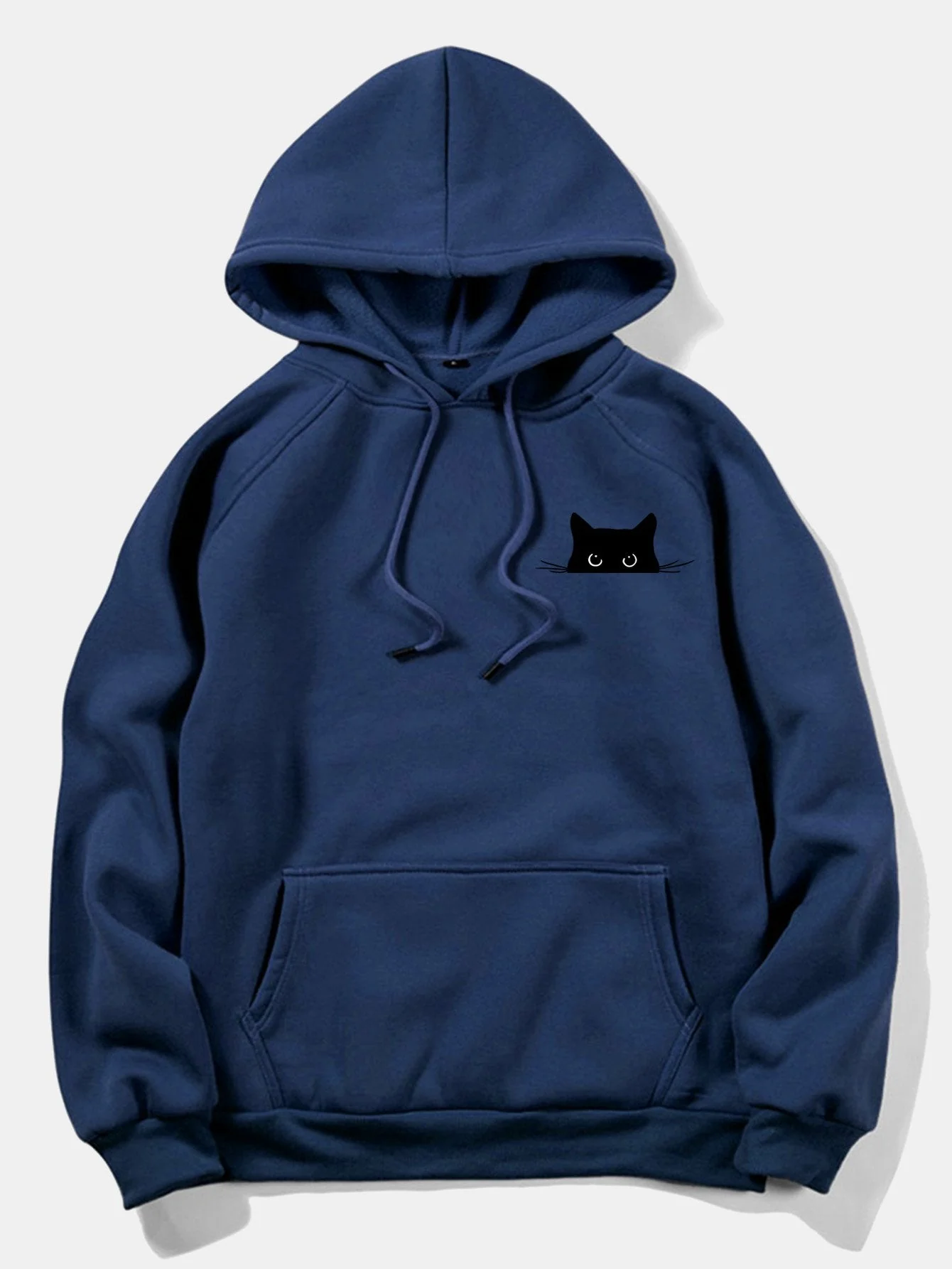 Juan | Black Cat Print Hoodie - Image 10
