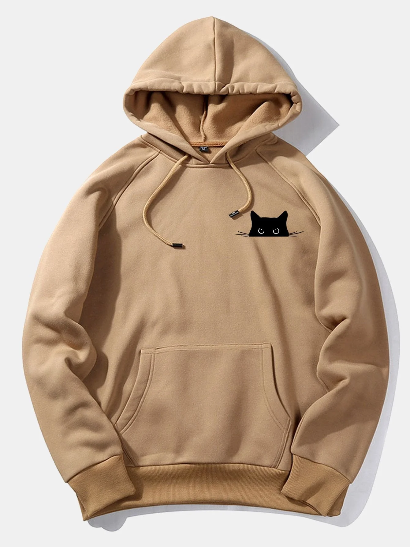 Juan | Black Cat Print Hoodie - Image 4