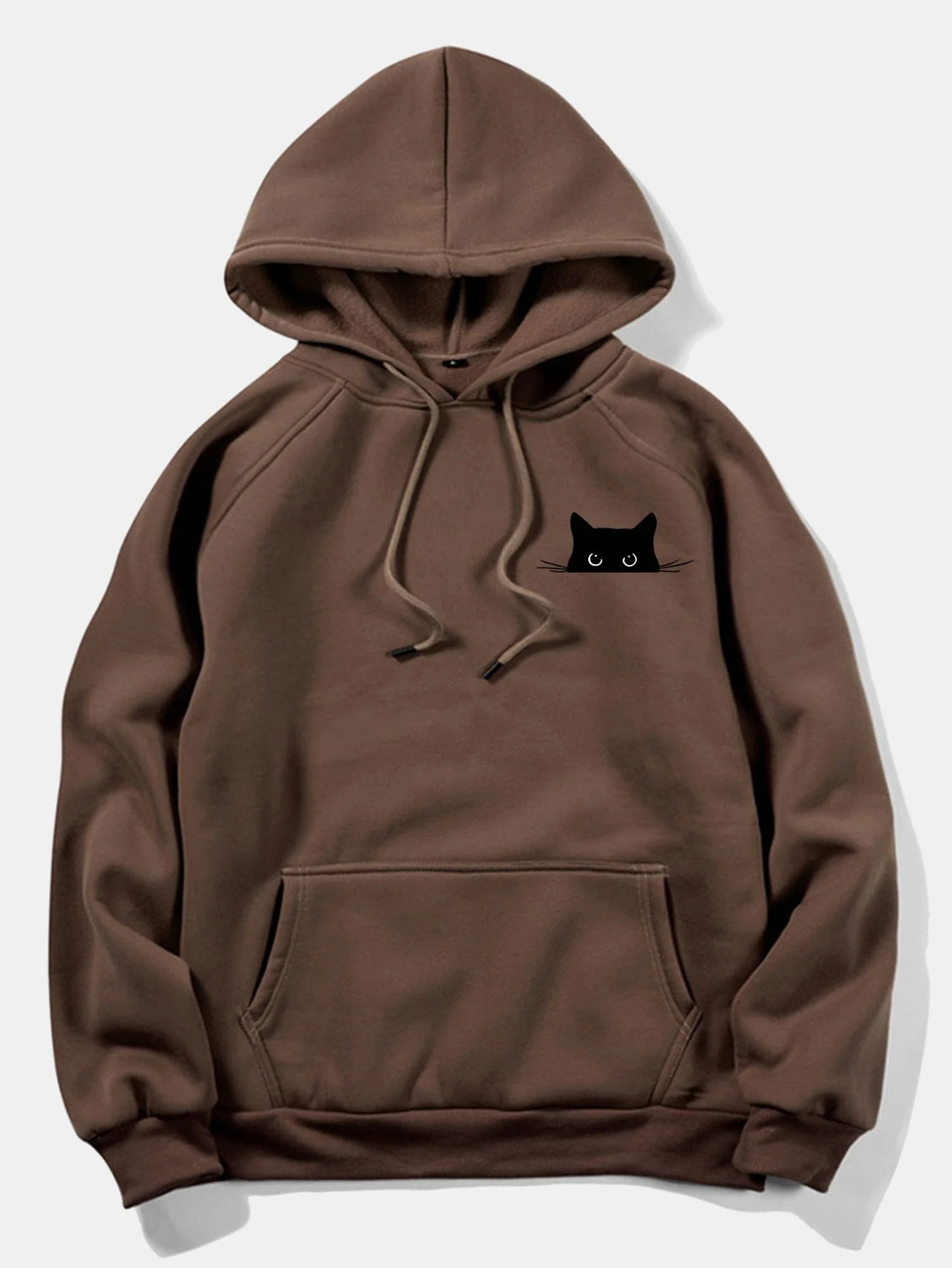 Juan | Black Cat Print Hoodie - Image 6