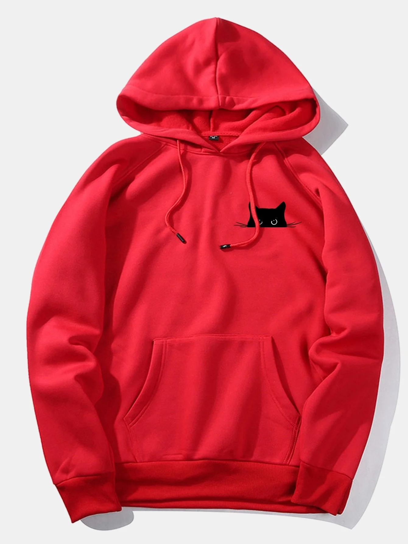 Juan | Black Cat Print Hoodie - Image 8