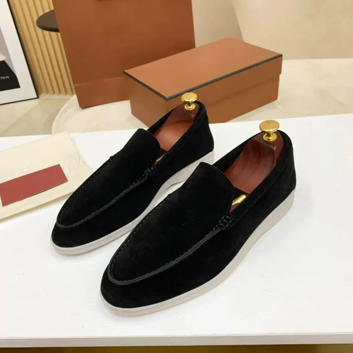 Juan | Classic Suede Loafers - Image 2