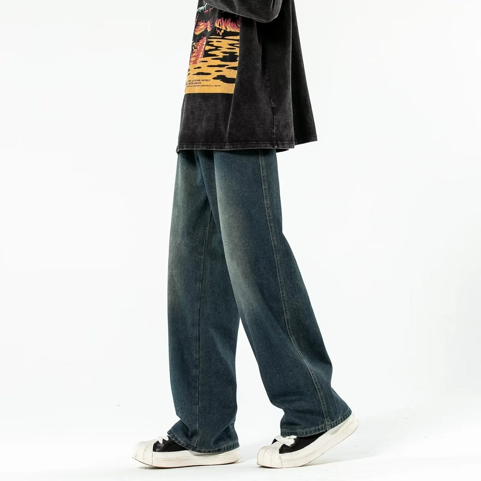Judah® | Straight Retro Wide Jeans - Image 2