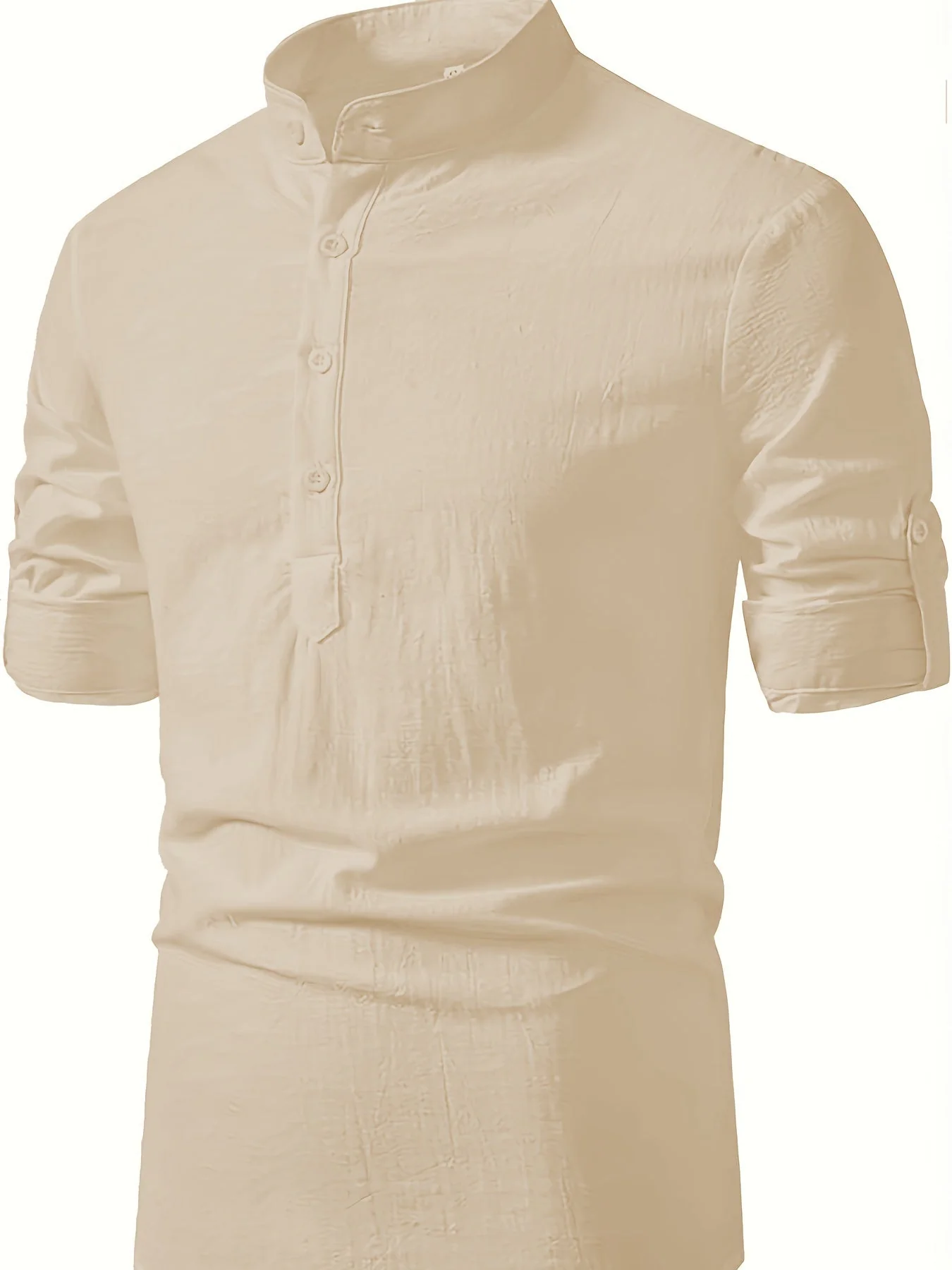 Judas® | Linen Henley Shirt - Image 2