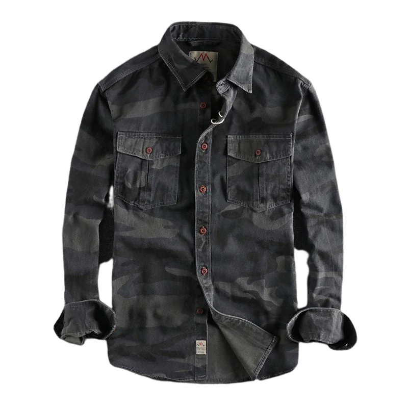 Judd® | Men'S Long Sleeve Camouflage Work Shirt - Image 6