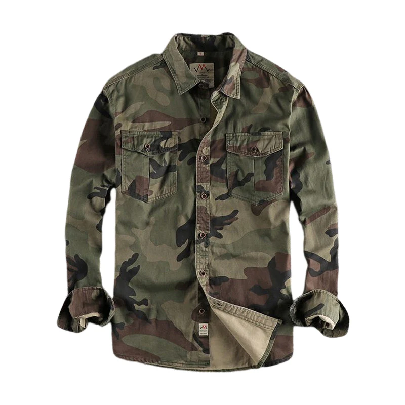 Judd® | Men'S Long Sleeve Camouflage Work Shirt - Image 7