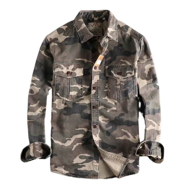 Judd® | Men'S Long Sleeve Camouflage Work Shirt - Image 8