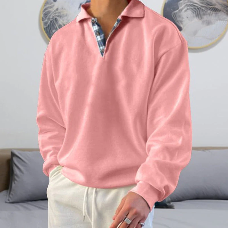 Jule® | Men'S Solid Color Casual Long Sleeve Sweatshirt - Image 3