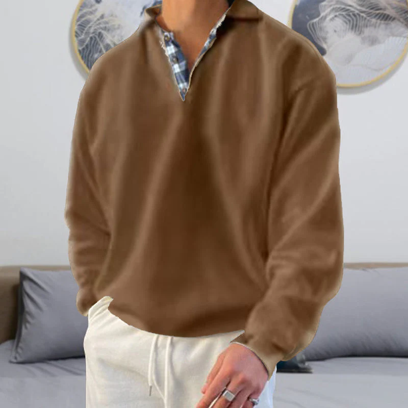 Jule® | Men'S Solid Color Casual Long Sleeve Sweatshirt - Image 8