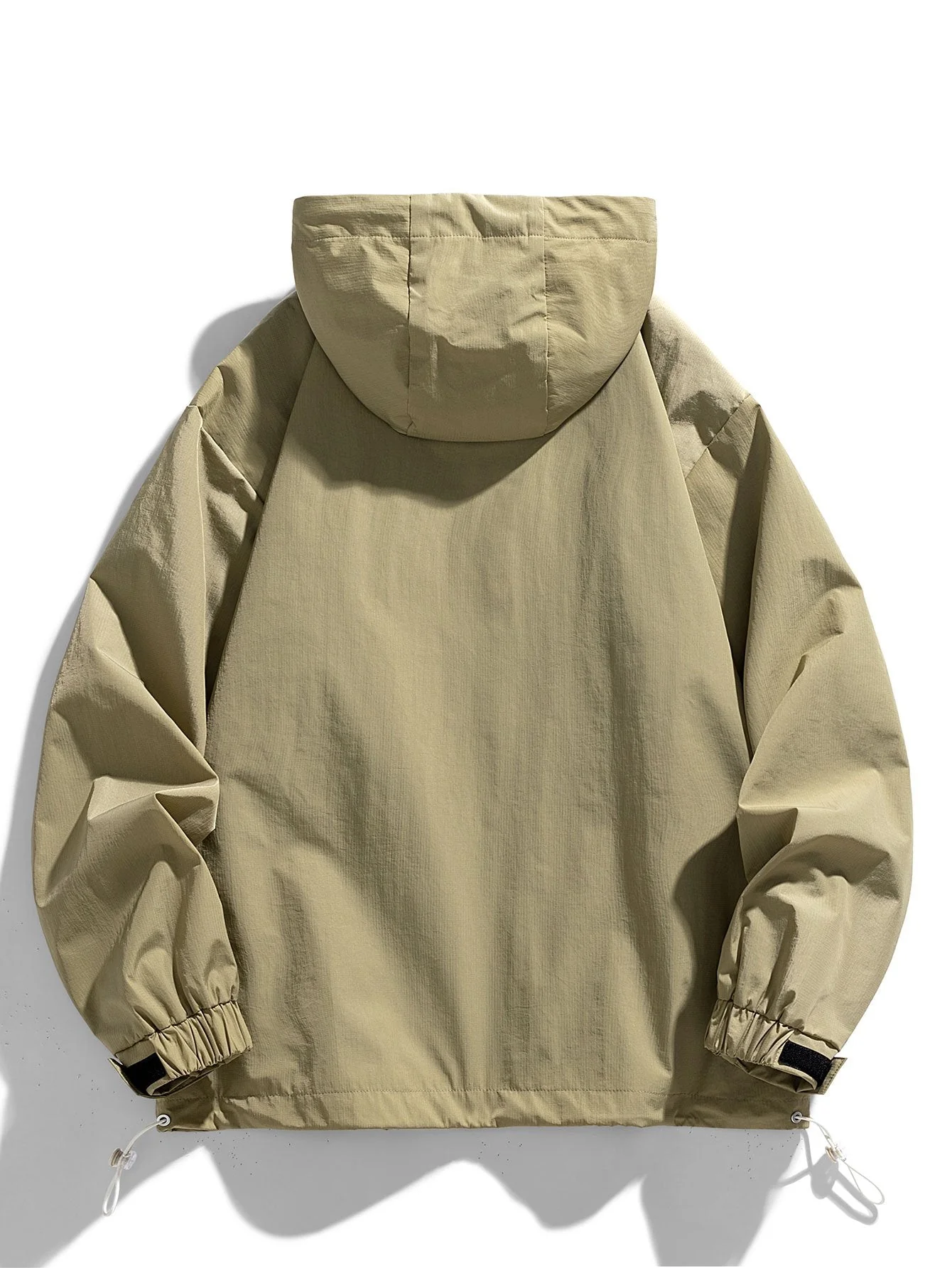 Juli��n | Quarter-Zip Nylon Hooded Windbreaker - Image 7