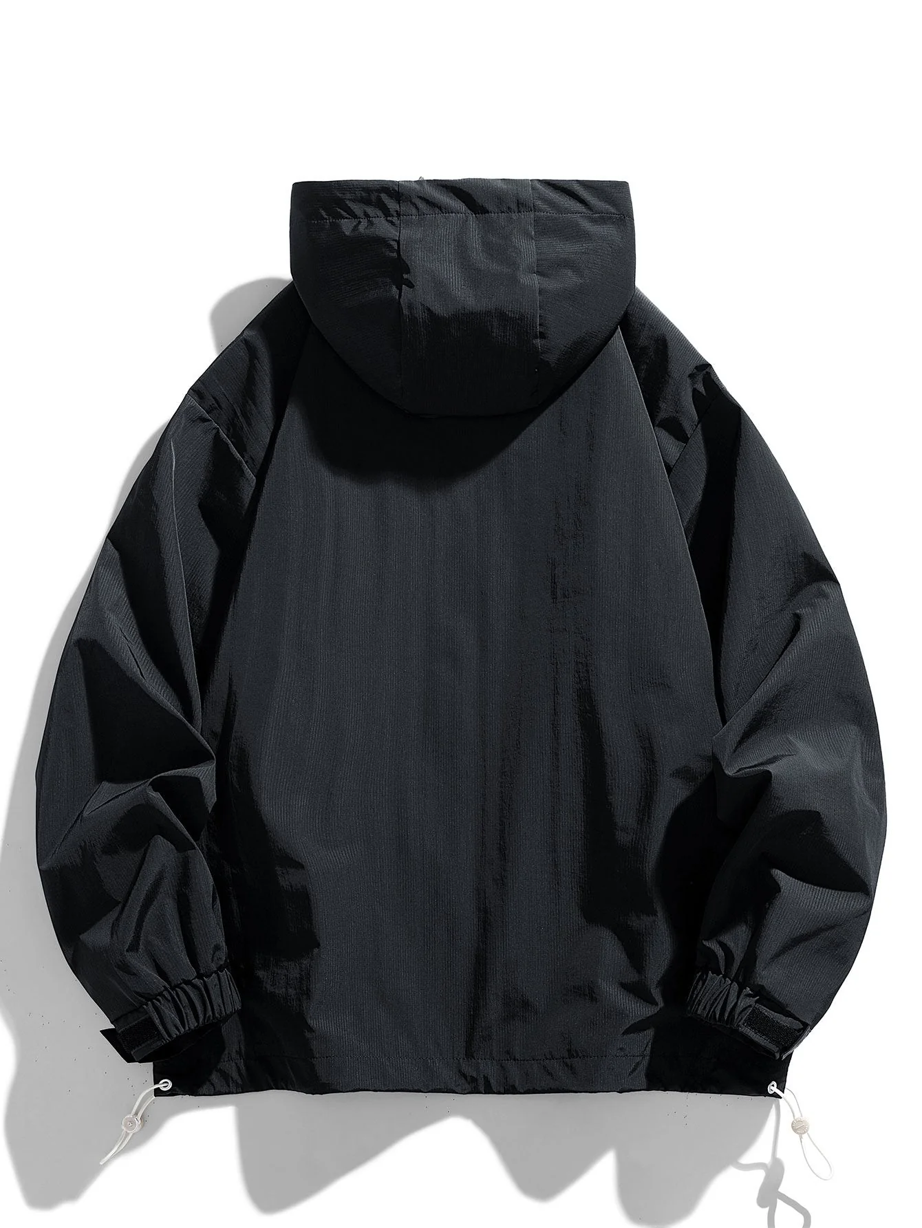 Juli��n | Quarter-Zip Nylon Hooded Windbreaker - Image 9