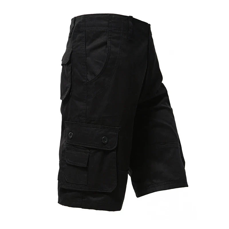 Julian | Casual Cargo Knee Shorts - Image 2