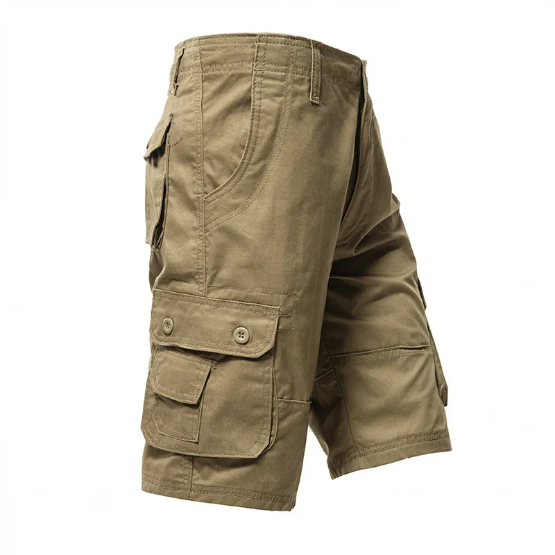 Julian | Casual Cargo Knee Shorts - Image 6