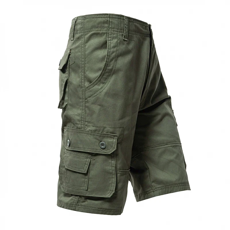 Julian | Casual Cargo Knee Shorts - Image 7
