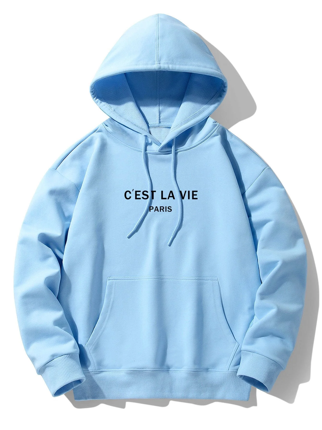 Julian | Paris Print Cotton Blend Hoodie - Image 12