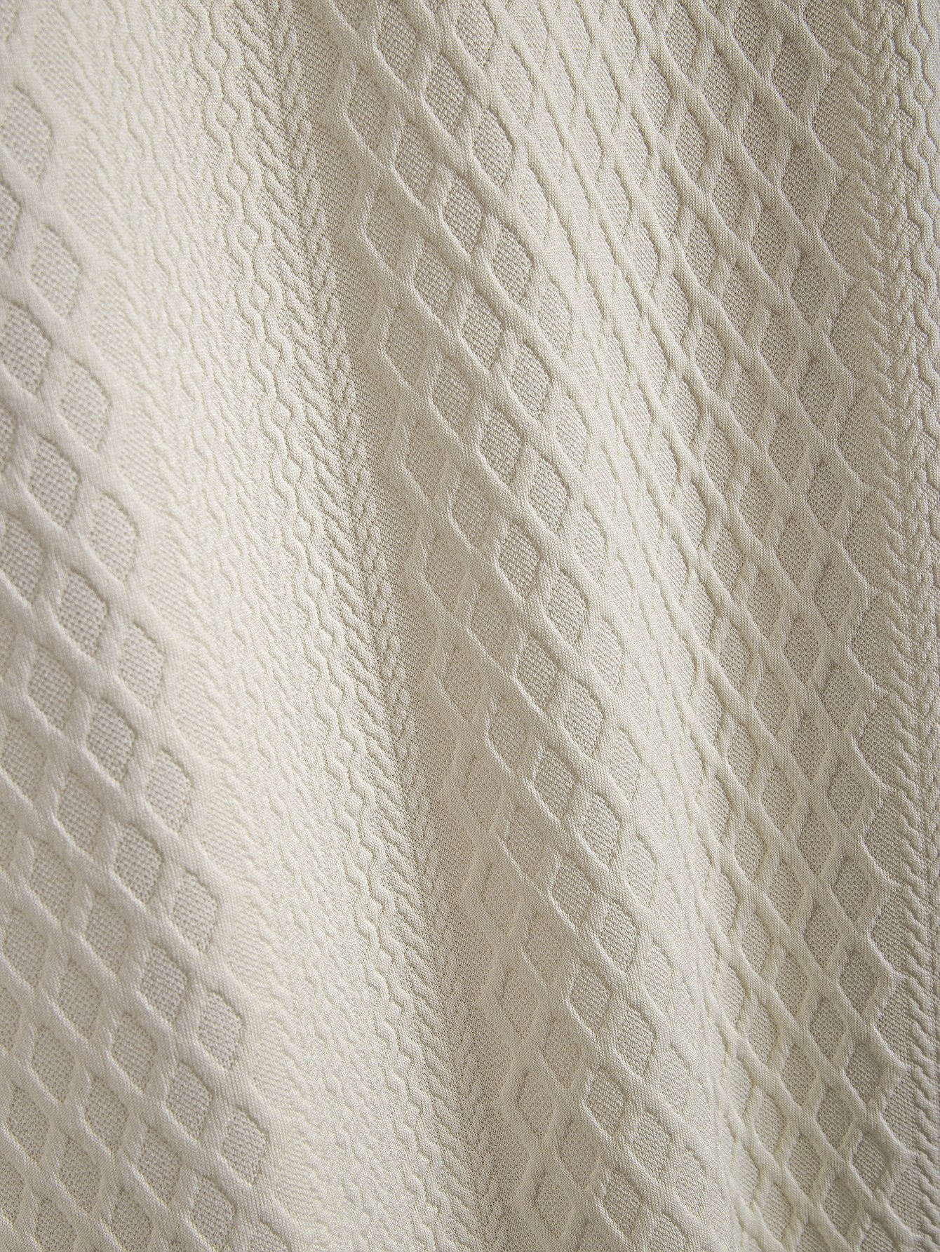 Julian | Rhombus Geometric Jacquard Polo - Image 8