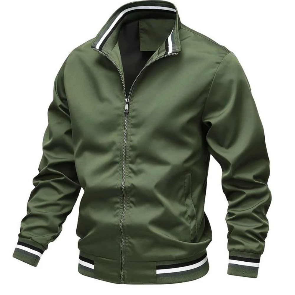Julien® | Casual Bomber Jacket For Men - Image 3